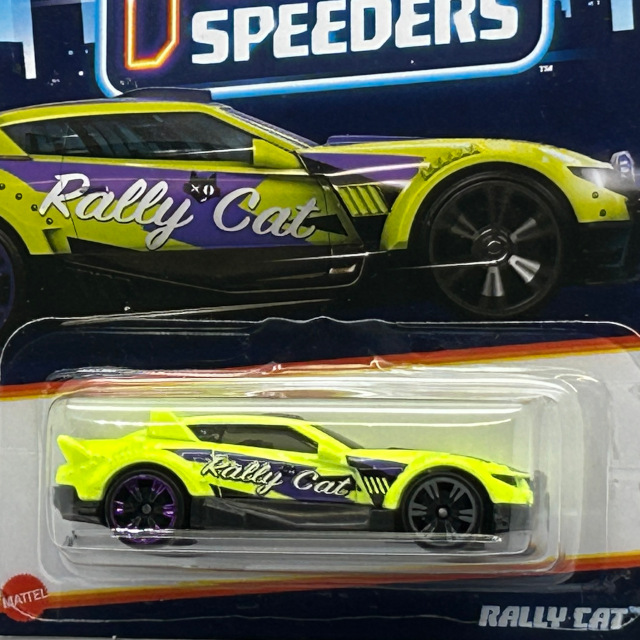 2023 HW Neon Speeders / Rally Cat / ラリーキャット