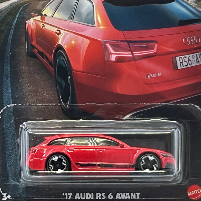 2024 Hot Wagons / '17 Audi RS6 Avant RED / '17 アウディ RS6 アバント
