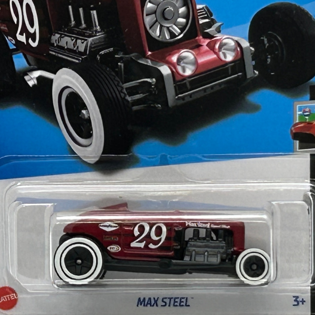 2024 HW Roadsters / Max Steel RED / マックス スティール