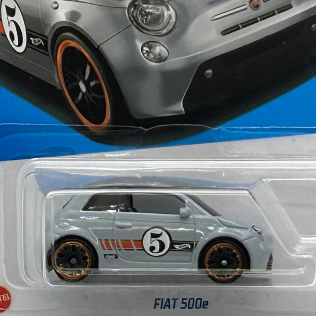 2024 HW Compact Kings / Fiat 500e GRY / フィアット 500e
