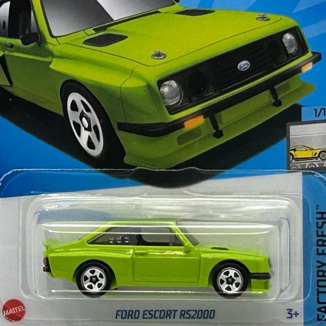 2024 HW Factory Fresh / Ford Escort RS2000 GRN / フォード エスコート RS2000