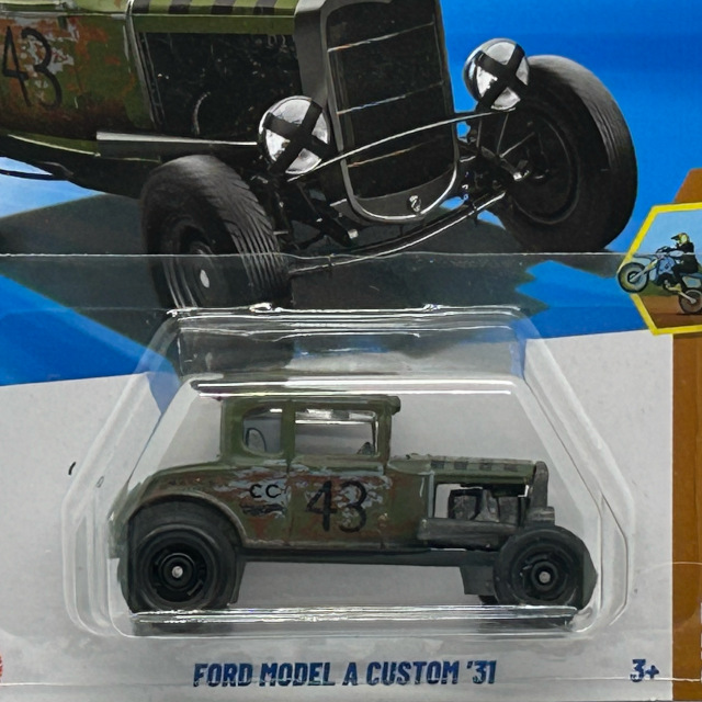 2025 HW Dirt / Ford Model A Custom '31  USA Card / フォード モデル A カスタム ’31 USAカード