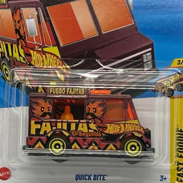 2025 HW Fast Foodie / Quick Bite USA Card / クイック バイト USAカード