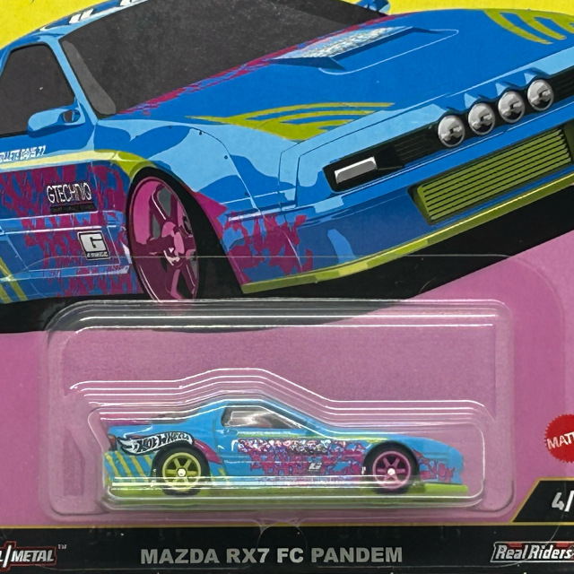 2025 HW Car Culture Silhouettes / Mazda RX7 FC Pandem / マツダ RX7FC パンデム 