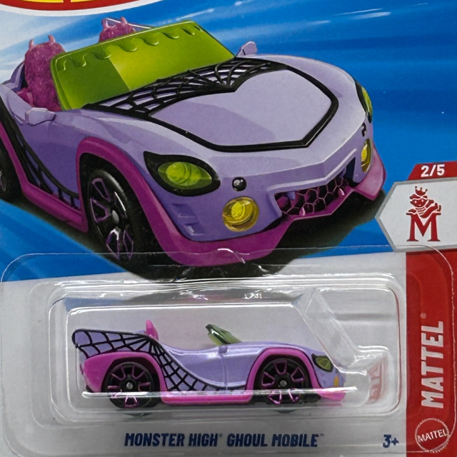 2026 HW Mattel / Monster High Ghoul Mobile / モンスター ハイ グール モービル