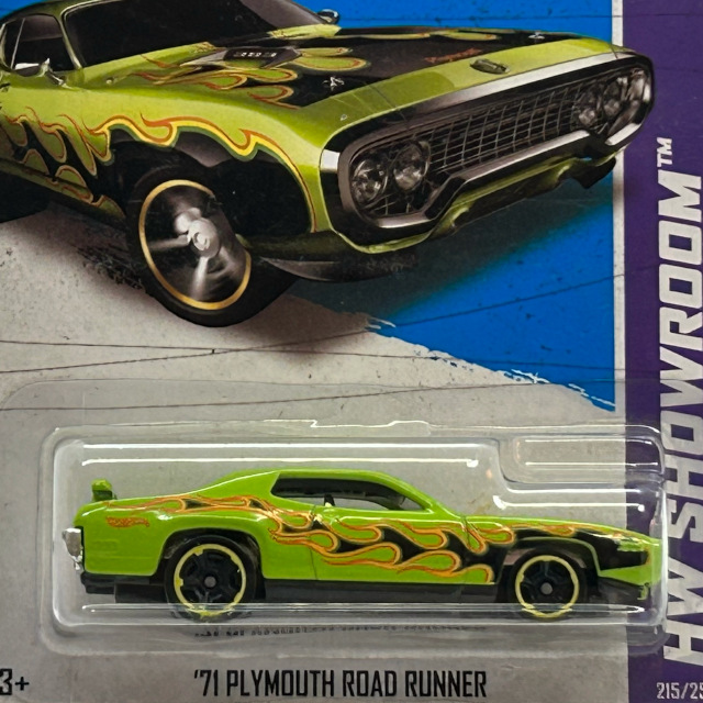 2013 HW Heat Fleet / '71 ?Plymouth Road Runner / '71 プリムス ロード ランナー