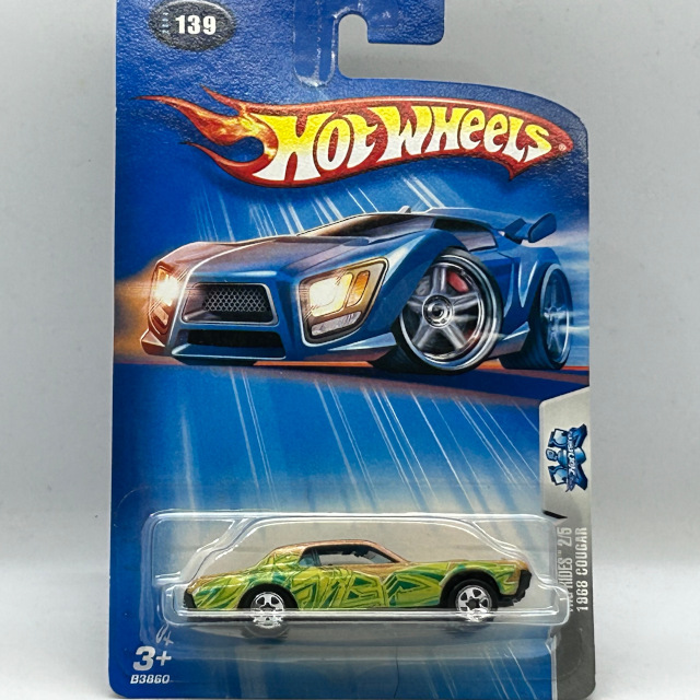 2004 HW Tag Rides / 1968 Cougar / 1968 クーガー