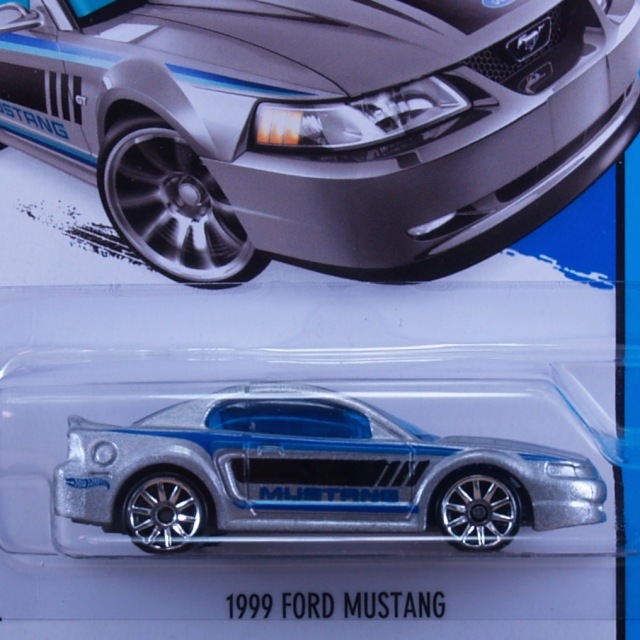 2014 HW CITY / 1999 Ford Mustang (SLV) / 1999 フォード・マスタング