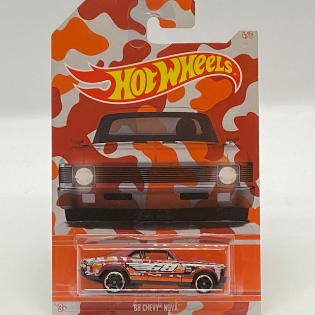 2016 HW Camouflage Series / '68 Chevy Nova / '68 シェビー ノヴァ 【Walmart Exclusive】