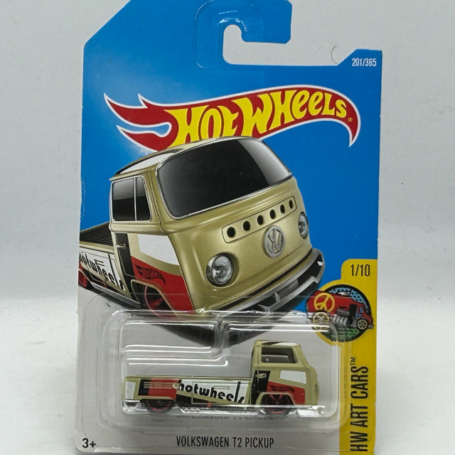 2017 HW Art Cars / Volkswagen T2 Pickup / フォルクスワーゲン T2 ピックアップ / International Card