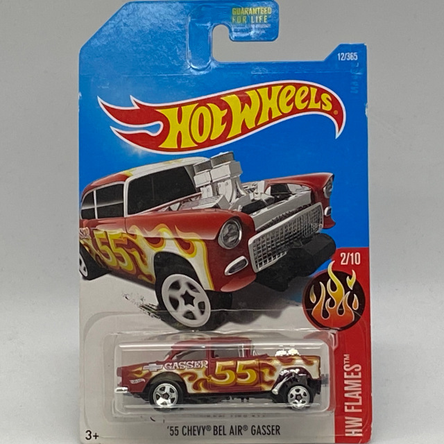 2017 HW Flames / '55 Chevy Bel Air Gasser / '55 シェビー ベルエアー ギャッサー