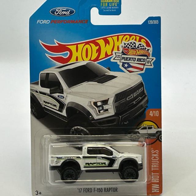 2017 HW Hot Trucks / '17 Ford F-150 Raptor《Walmart Exclusive》