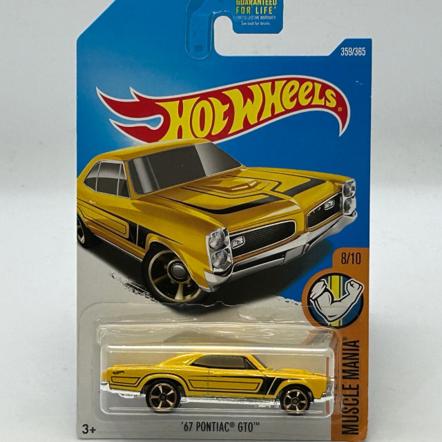 2017 Muscle Mania / '67 Pontiac GTO YEL / '67 ポンティアック GTO