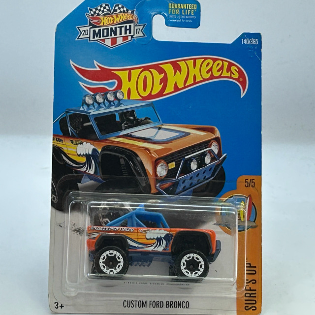 2017 HW Surf's Up / Custom Ford Bronco / カスタムフォードブロンコ