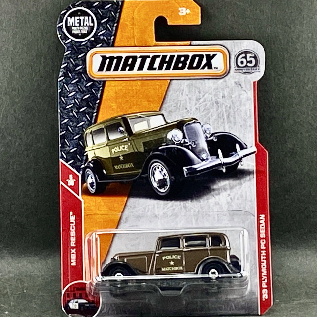 2018 MBX Rescue / '33 Plymouth PC Sedan / '33 プリマス PC セダン 