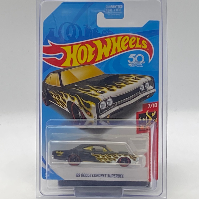 2018 HW Flames / '69 Dodge Coronet Superbee / '69 ダッジ コロネット スーパービー