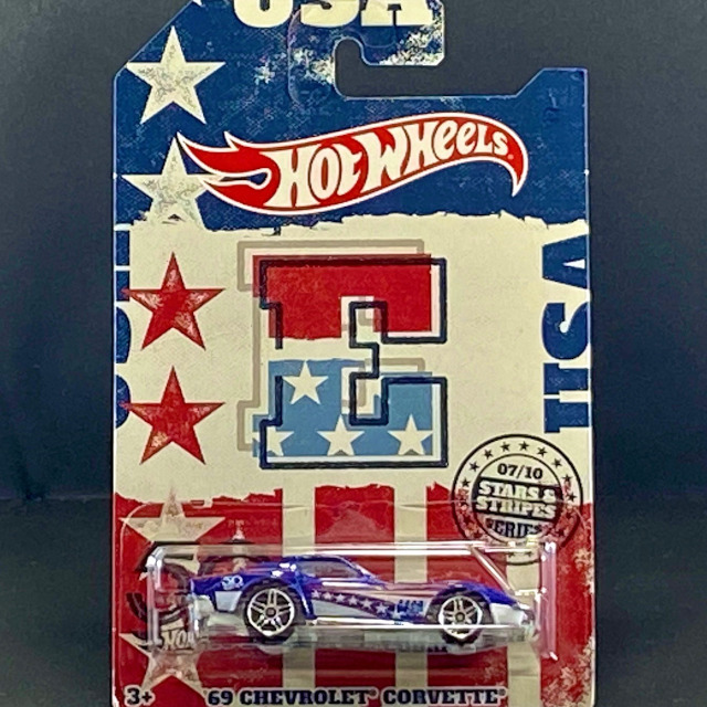 2018 50th Anniversary Stars & Stripes Series / '69 Chevrolet Corvette / '69 シボレー コルベット 【Walmart Exclusive】