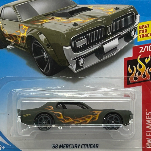 2019 HW Flames / '68 Mercury Cougar / '68 マーキュリー クーガー