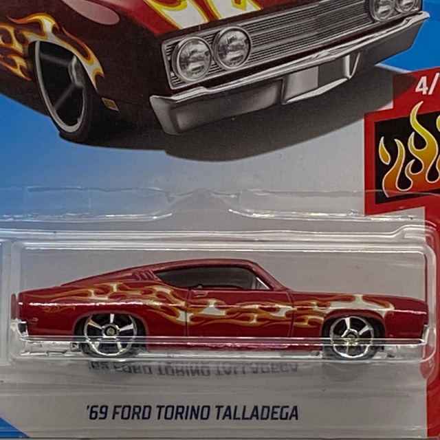 2019 HW Flames / '69 Ford Torino Talladega / '69 フォード トリノ タラデガ