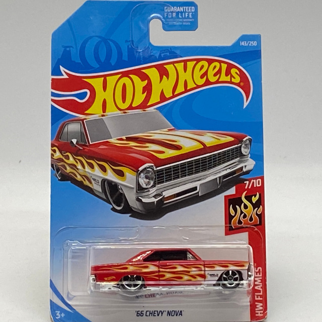 2019 HW Flames / '66 Chevy Nova / '66 シェビー ノヴァ