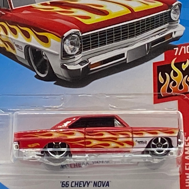 2019 HW Flames / '66 Chevy Nova / '66 シェビー ノヴァ