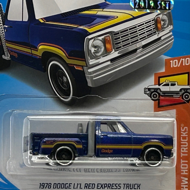 2019 HW Hot Trucks / 1978 Dodge Li'l Red Express / 1978 ダッジ リル レッド エクスプレス