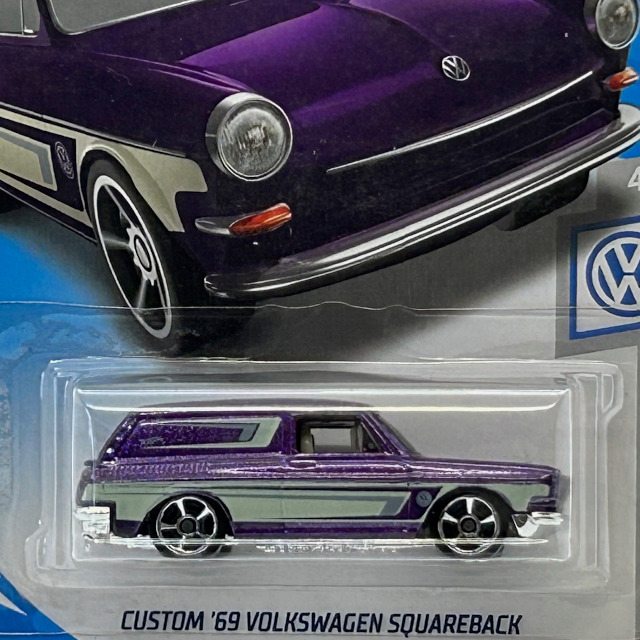 2019 HW Volkswagen / Custom '69 Volkswagen Squareback / カスタム '69 フォルクスワーゲンスク エアバック