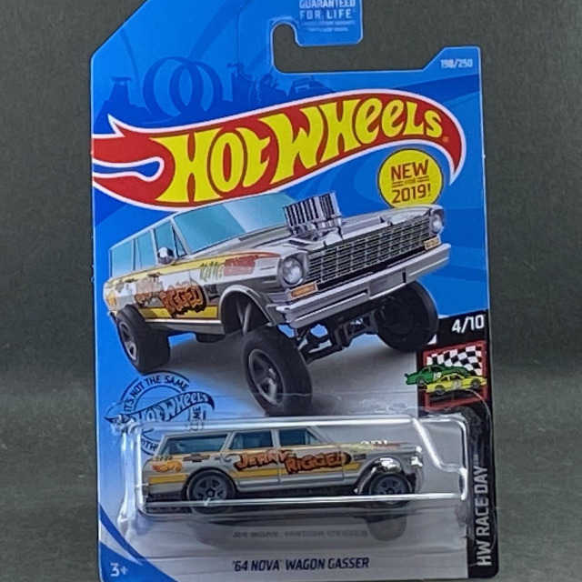 2019 HW Race Day / 64 Nova Wagon Gasser / 64 ノヴァ ワゴン ギャッサー