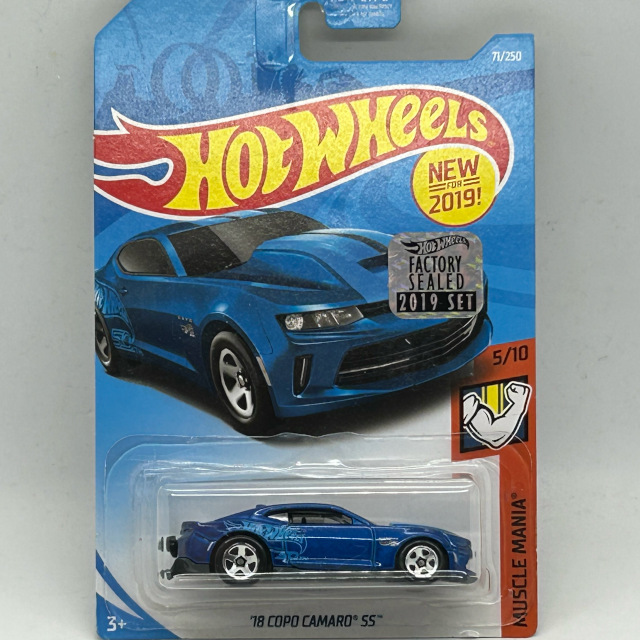 2019 Muscle Mania / '18 COPO Camaro SS USA Factory Set Card / '18コポカマロ SS USAファクトリーカード