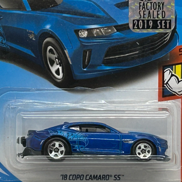 2019 Muscle Mania / '18 COPO Camaro SS USA Factory Set Card / '18コポカマロ SS USAファクトリーカード
