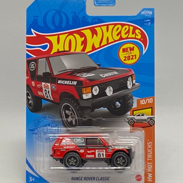 2021 HW Hot Trucks New Models / Range Rover Classic / レンジローバー クラシック