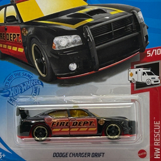 2021 HW Rescue / Dodge Charger Drift BLK / ダッジ チャージャー ドリフト