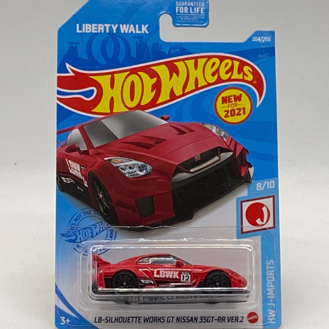 2021 HW J-Imports / LB-Silhouette Works GT Nissan 35GT-RR Ver.2 / LB シルエットワークス35GT-RR Ver.2