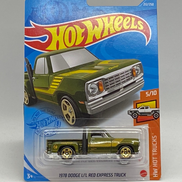 2021 HW Hot Trucks Treasure Hunts / 1978 Dodge Li'l Red Express