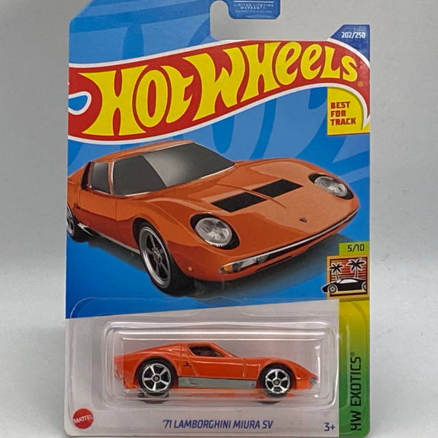 2022 HW Exotics / '71 Lamborghini Miura SV / '71 ランボルギーニ ミウラ SV