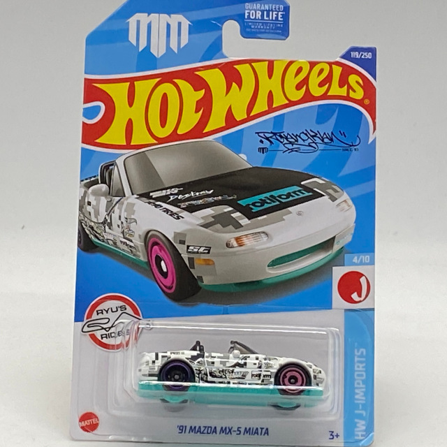 2022 HW J-Imports / '91 Mazda MX-5 Miata / '91 マツダ MX-5 ミア－タ