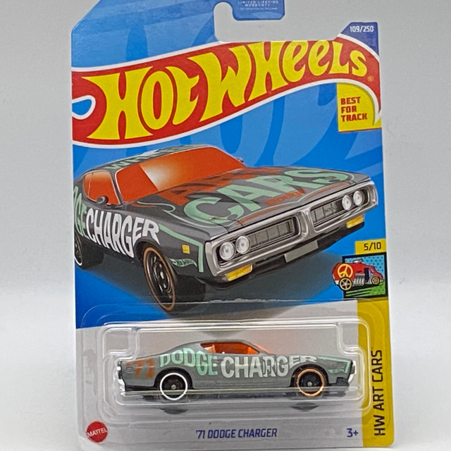 2022 HW Art Cars / '71 Dodge Charger / '71 ダッジ チャージャー 