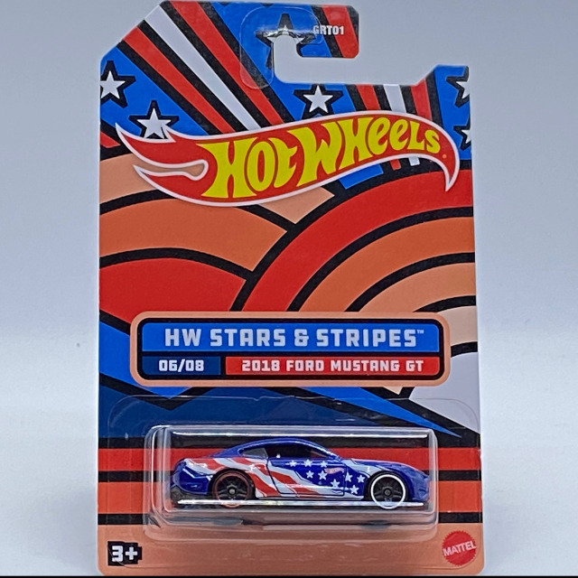 2022 HW Stars & Stripes / 2018 Ford Mustang GT / 2018 フォード マスタング GT
