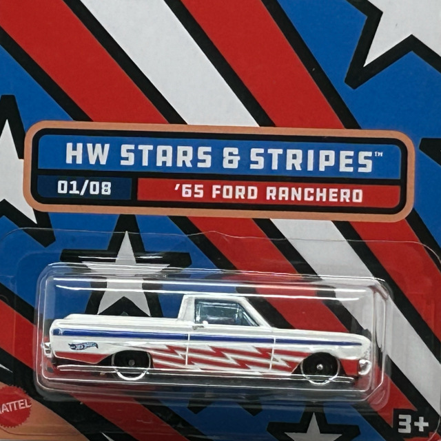 2022 HW Stars & Stripes / '65 Ford Ranchero / '65 フォードランチェロ
