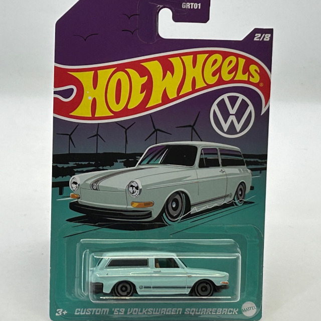 2022 HW Volkswagen Series / Custom '69 Volkswagen Squareback / カスタム '69 フォルクスワーゲン スクエアバック