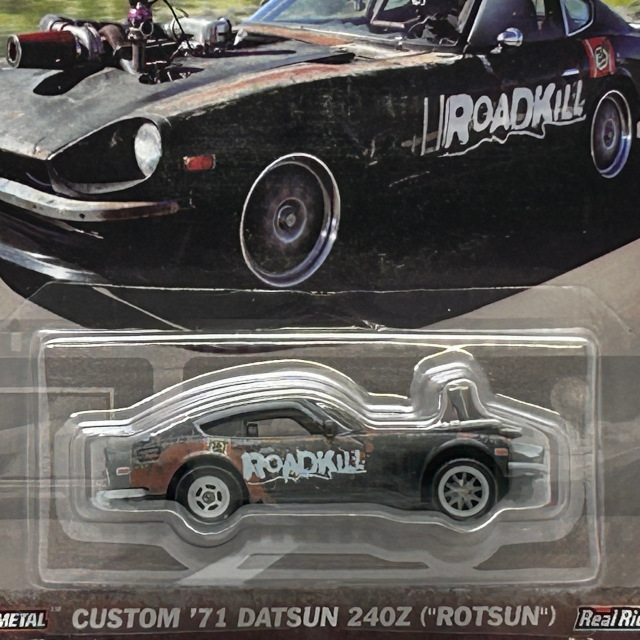 2024 HW Pop Culture / Custom '71 Datsun 240Z (""ROTSUN"") BLK / カスタム ’71 ダッツン 240Z