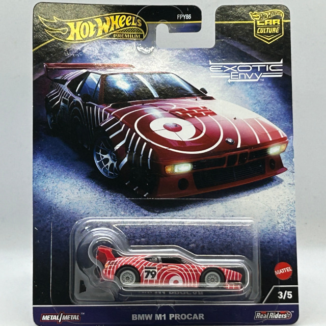 2024 HW Premium Car Culture / BMW M1 Procar RED / BMW M1 プロカー