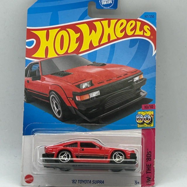 2023 HW The '80s / '82 Toyota Supra USA Card / '82 トヨタ スープラ USAカード