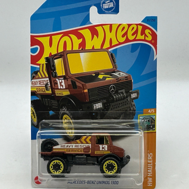 2023 HW Haulers / Mercedes-Benz Unimog 1300 BRN / メルセデス ベンツ ウニモグ 1300