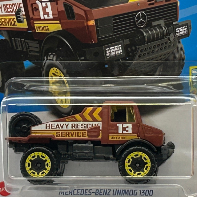 2023 HW Haulers / Mercedes-Benz Unimog 1300 BRN / メルセデス ベンツ ウニモグ 1300