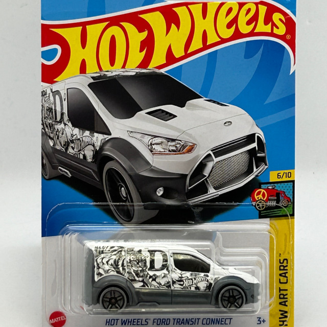 2023 HW Art Cars / Hot Wheels Ford Transit Connect / ホットウィール フォード トランジット コネクト
