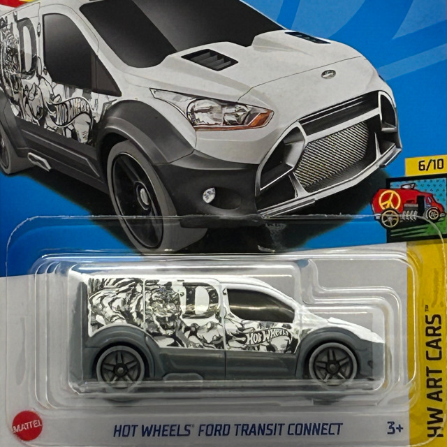 2023 HW Art Cars / Hot Wheels Ford Transit Connect / ホットウィール フォード トランジット コネクト