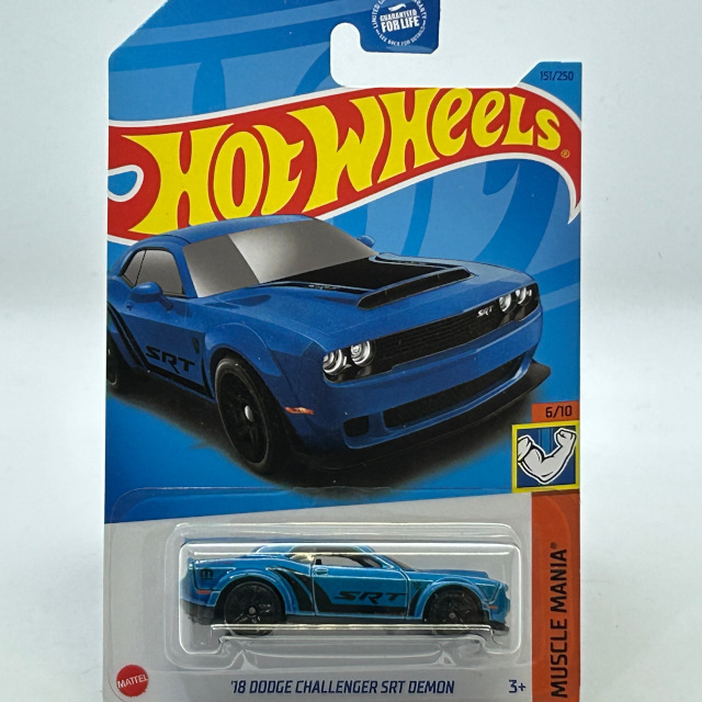 2023 Muscle Mania / '18 Dodge Challenger SRT Demon / '18 ダッジ チャレンジャー SRT デ-モン 