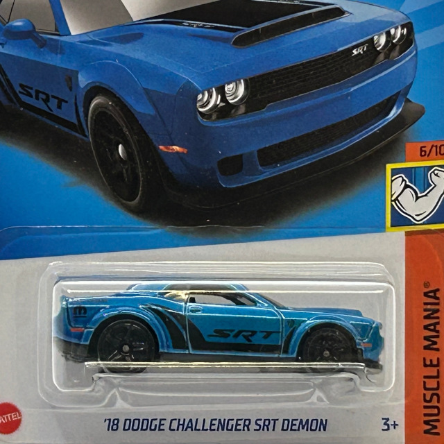 2023 Muscle Mania / '18 Dodge Challenger SRT Demon / '18 ダッジ チャレンジャー SRT デ-モン 