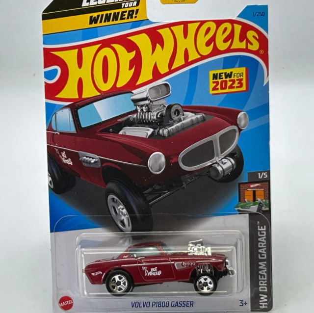 2023 HW Dream Garage / Volvo P1800 Gasser / ボルボ P1900 ギャッサー